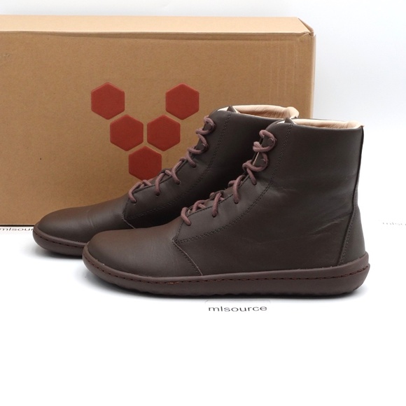 NEW Women's Vivobarefoot Gobi Hi IV Wild Hide Leather Barefoot Boots 203076-02 - Picture 1 of 11